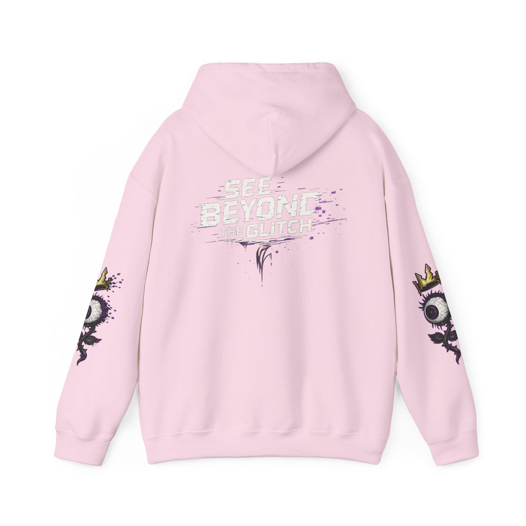 CL LUXX See Beyond The Glitch Graphic Streetwear Hoodie