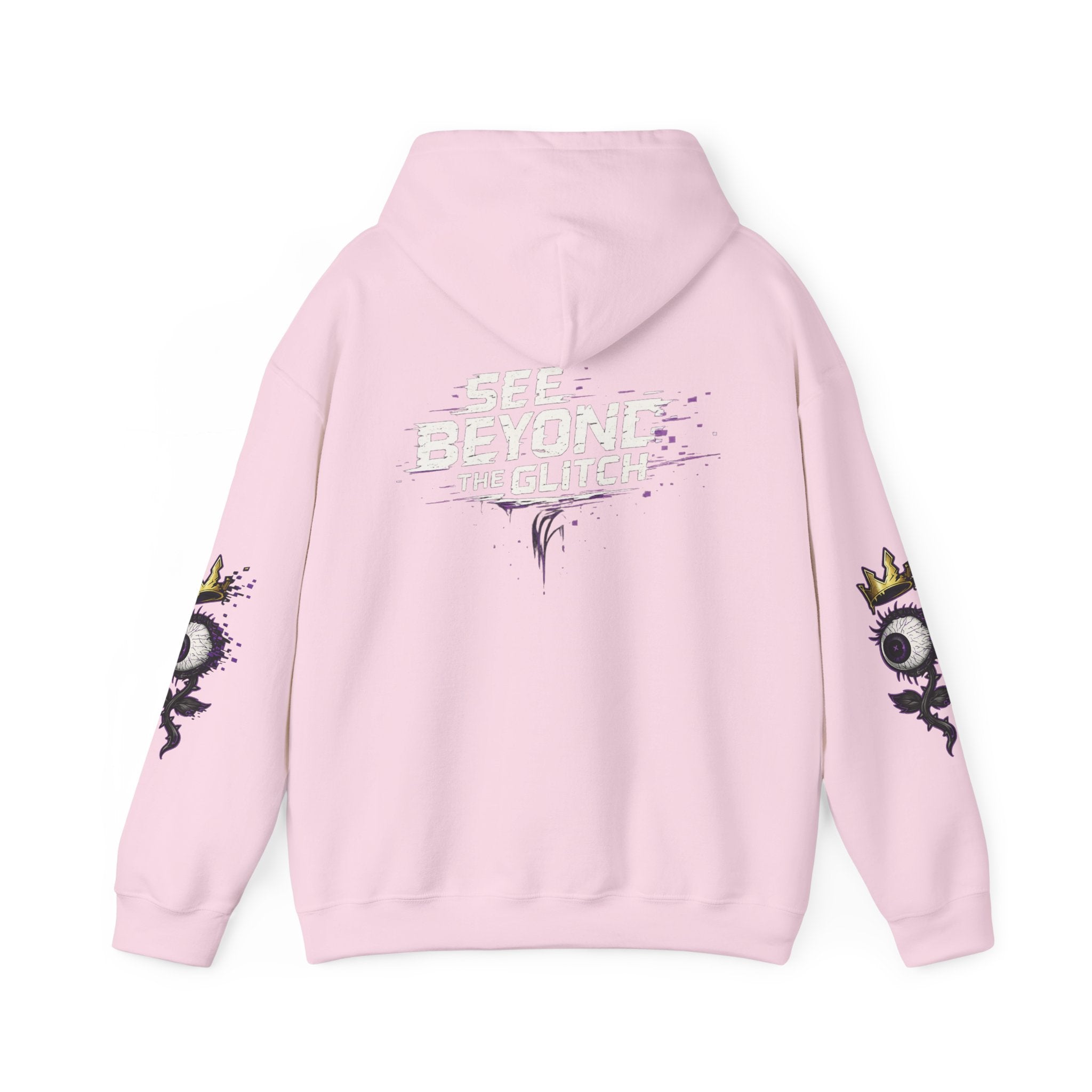 CL LUXX See Beyond The Glitch Graphic Streetwear Hoodie