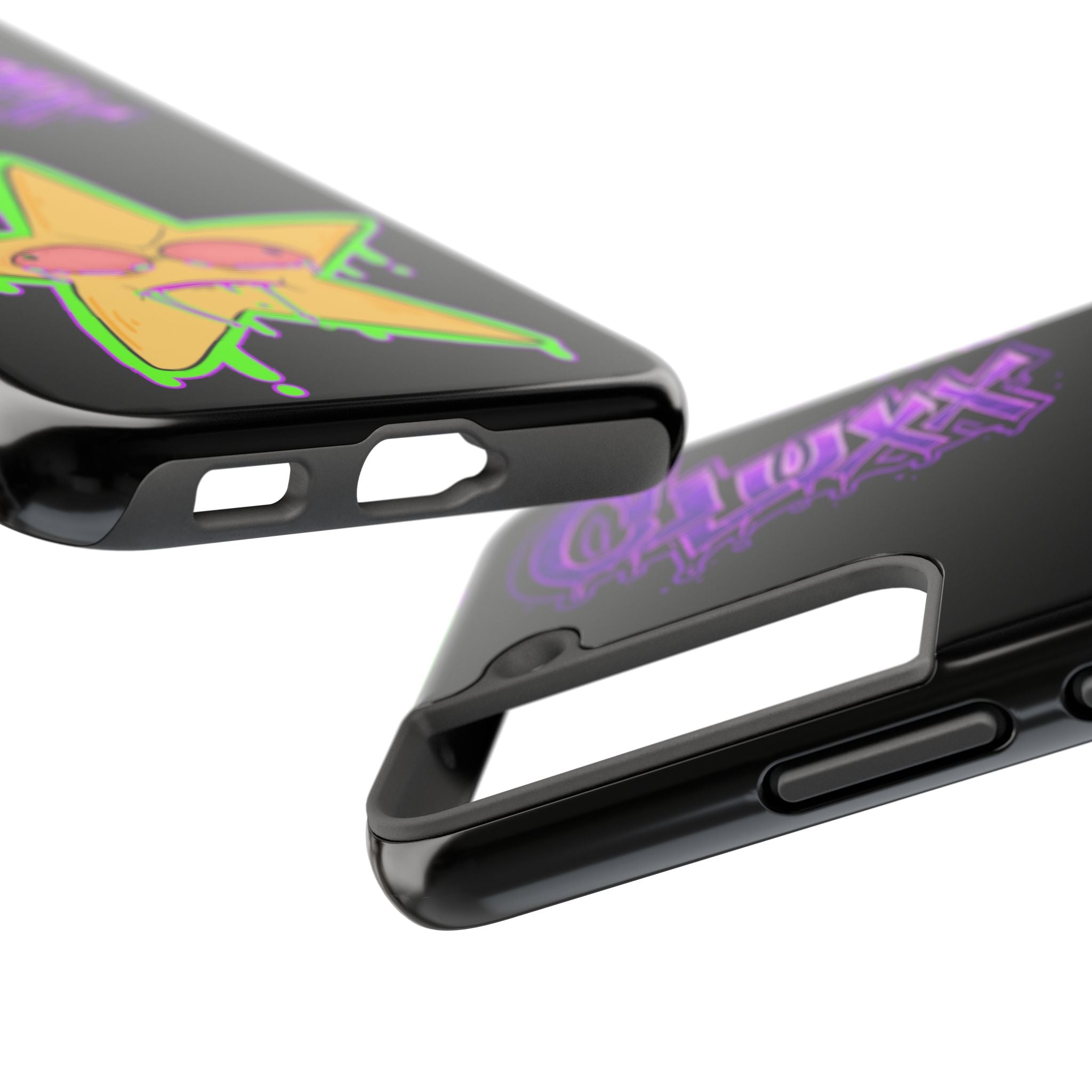 Benny The Star & CLUXX Phone Case,  Black Graphic Phone Case.