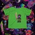 Neon Ninja Infant Tee | Cartoon Graphic Baby T-Shirt