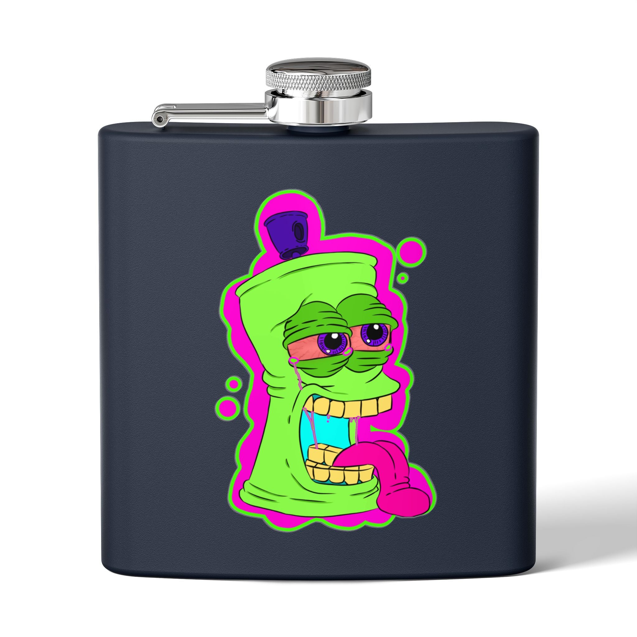 Stainless Steel Flask, 6oz
