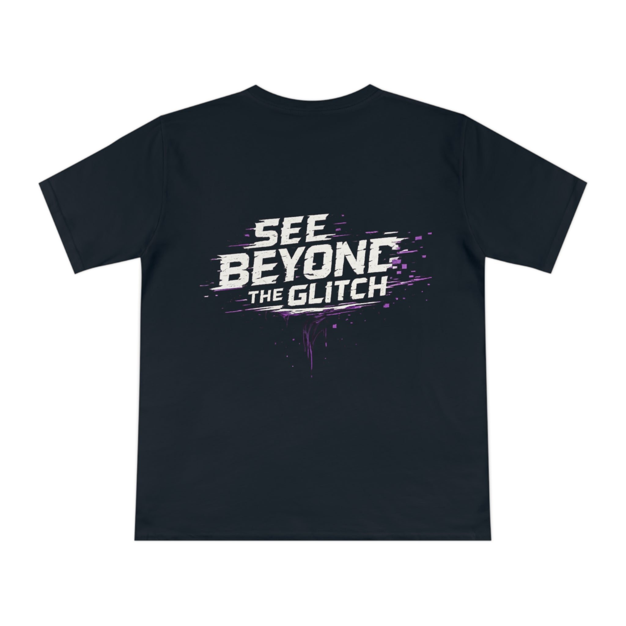 See Beyond The Glitch | Organic Cotton Tee 👁️👑⚡