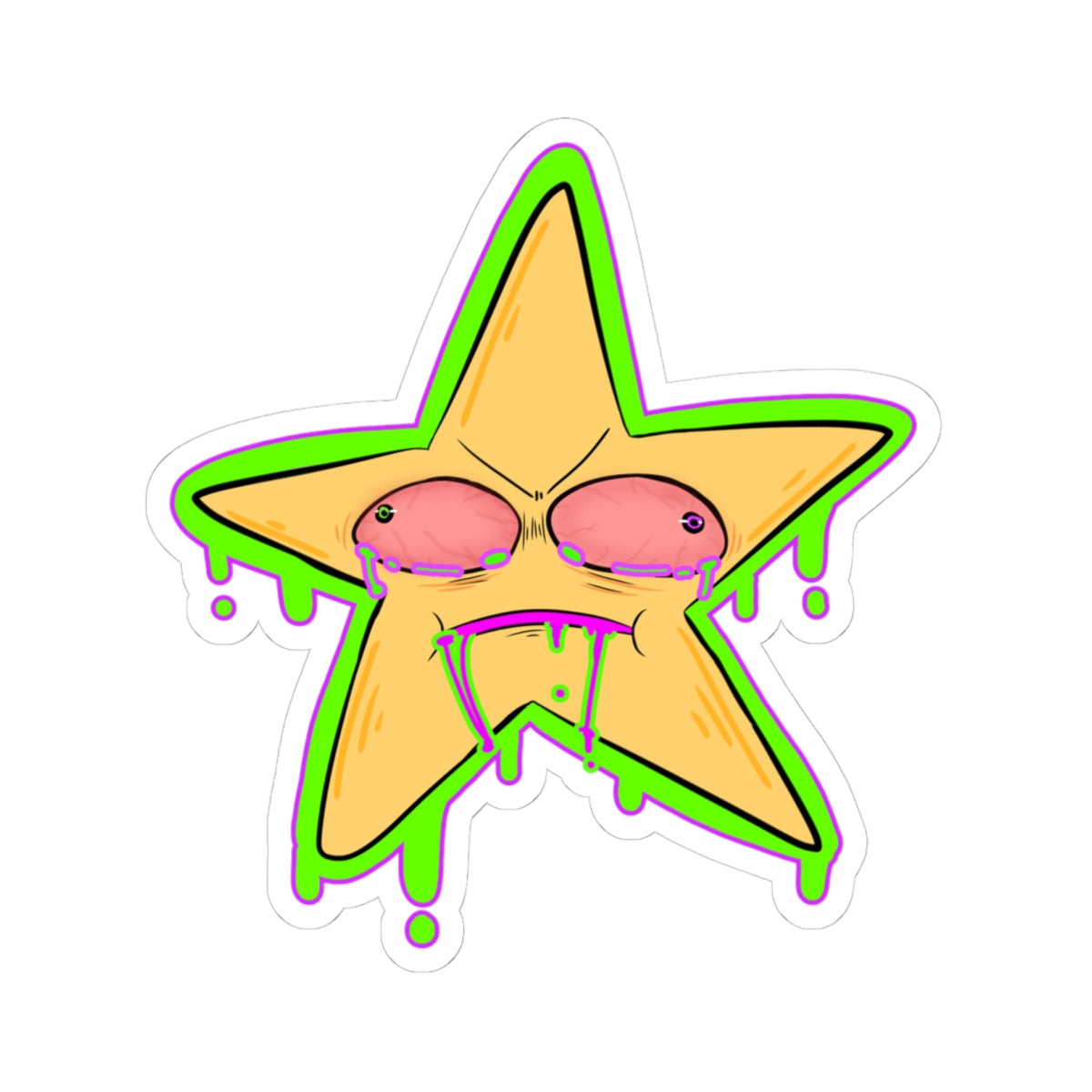 Benny The Star Sticker