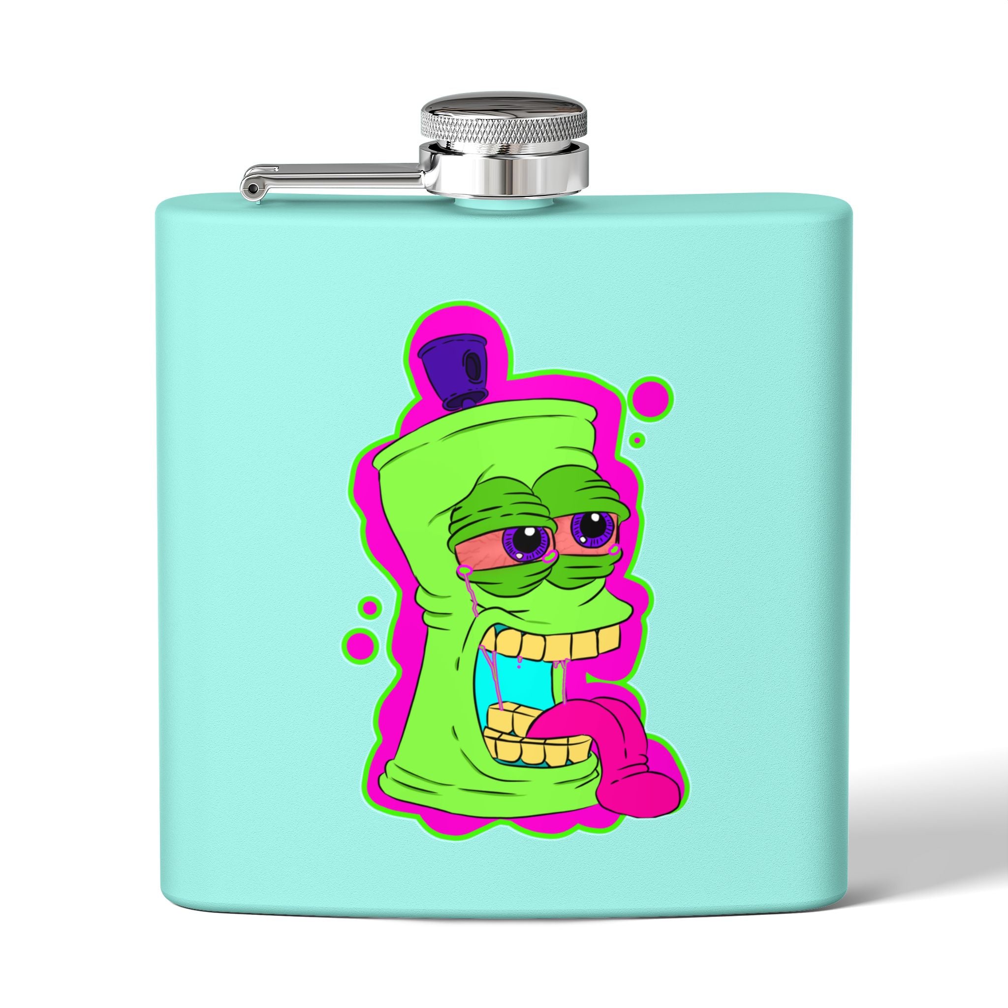 Stainless Steel Flask, 6oz