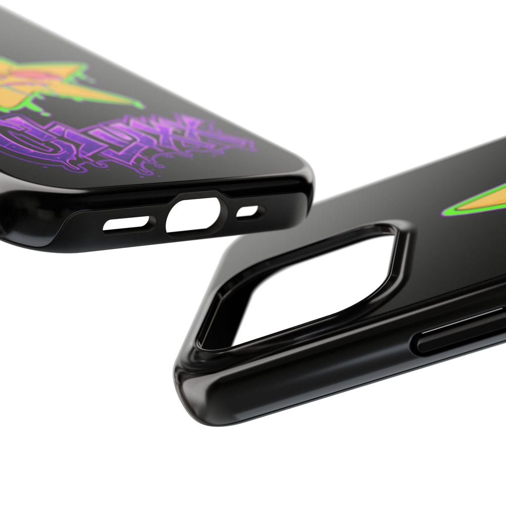 Benny The Star & CLUXX Phone Case,  Black Graphic Phone Case.