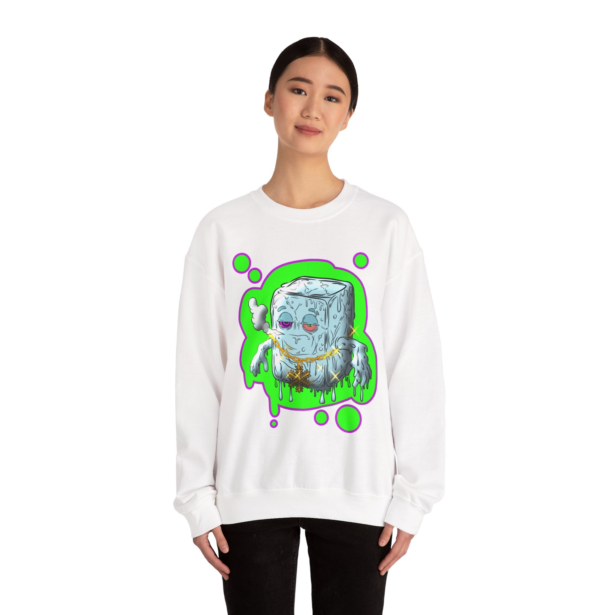 Zero Crewneck | Frozen Composure Design