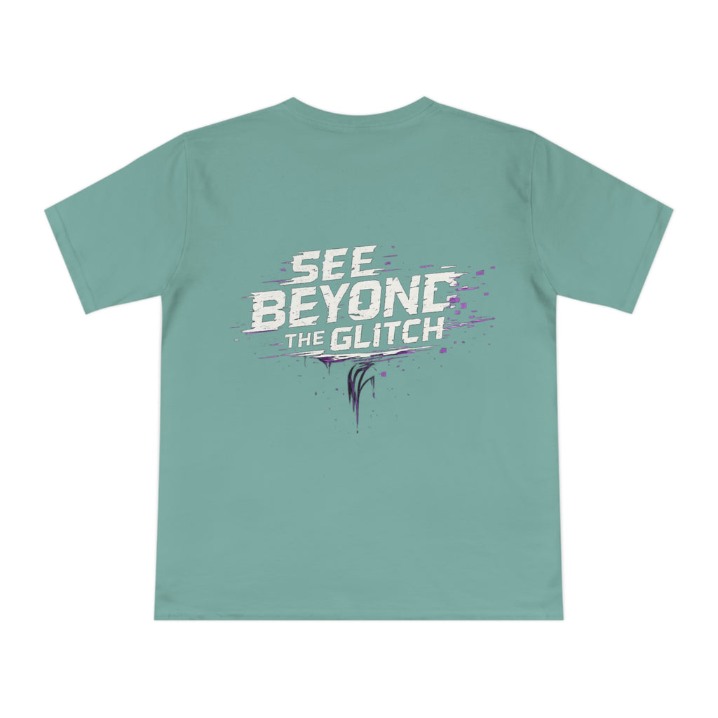 See Beyond The Glitch | Organic Cotton Tee 👁️👑⚡