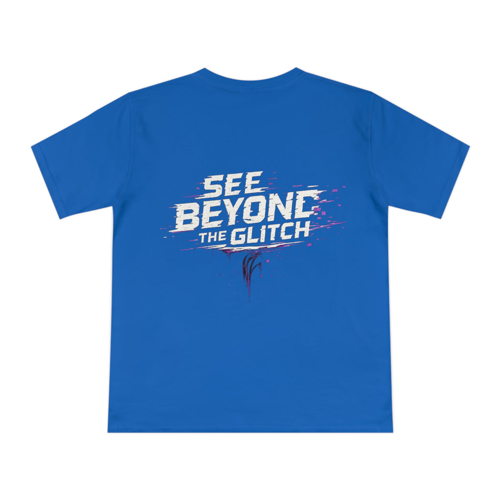 See Beyond The Glitch | Organic Cotton Tee 👁️👑⚡