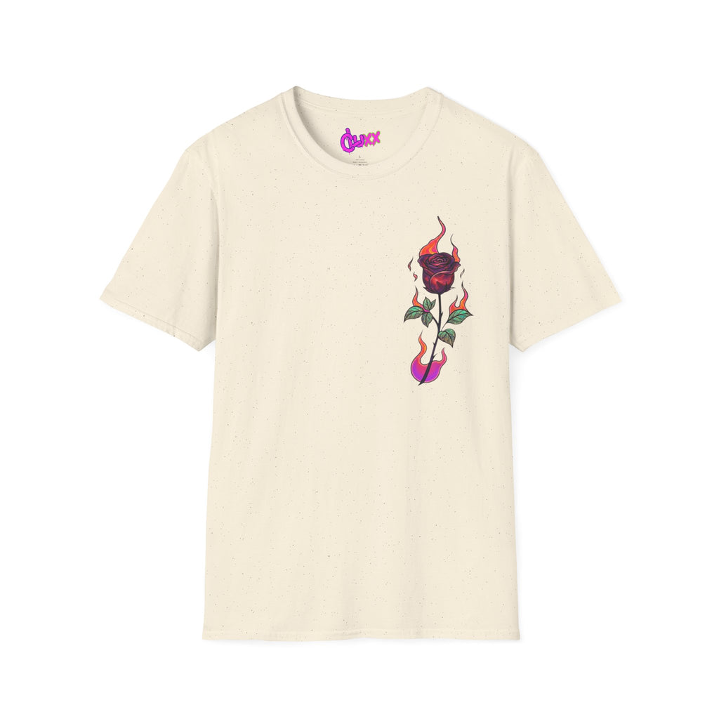 No Evil Graphic Tee – Burning Rose Streetwear T-Shirt