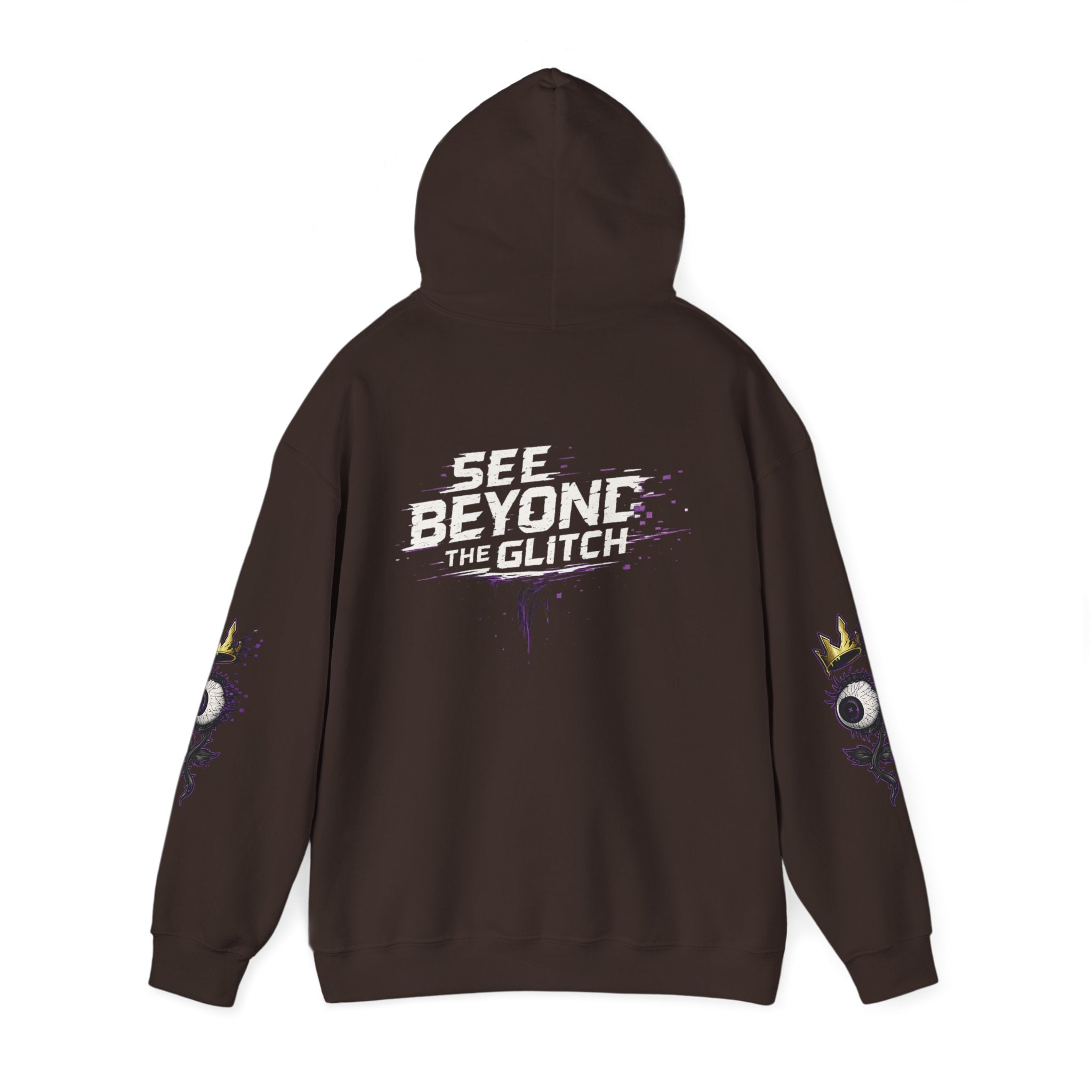 CL LUXX See Beyond The Glitch Graphic Streetwear Hoodie