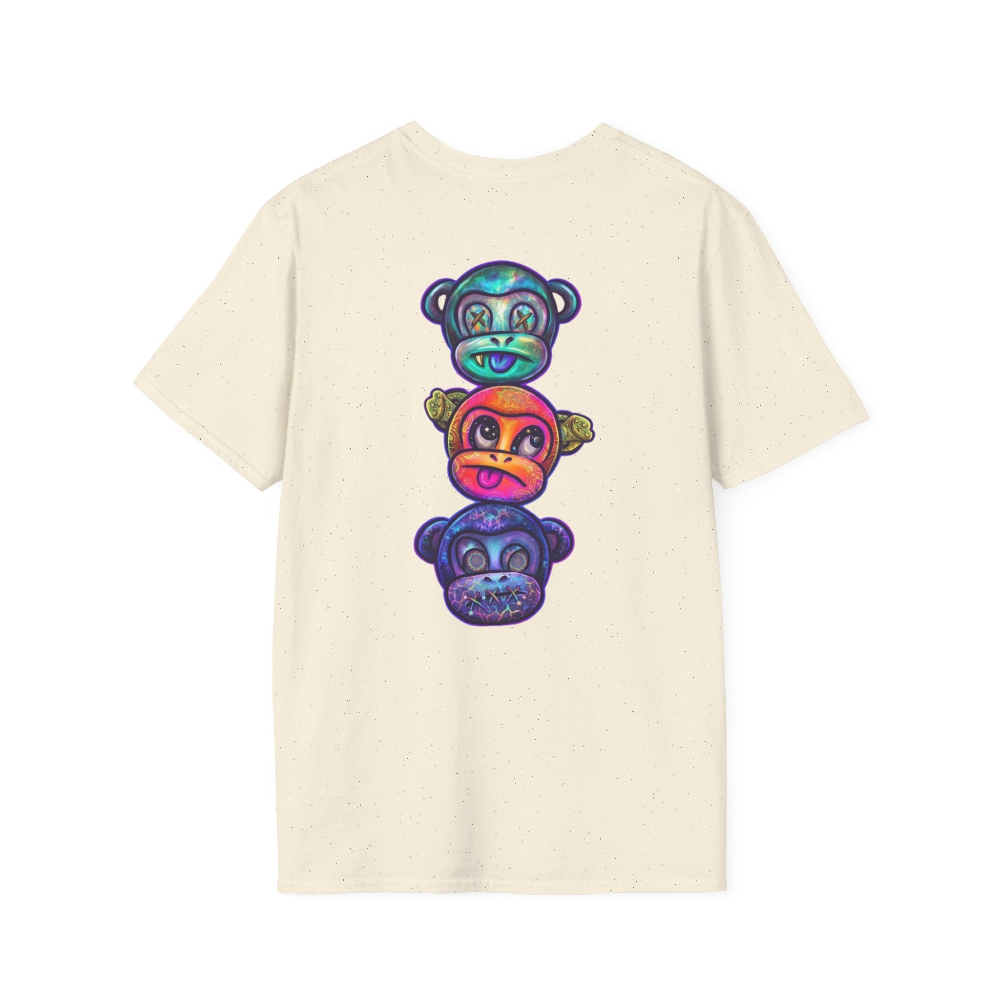 No Evil Graphic Tee – Burning Rose Streetwear T-Shirt