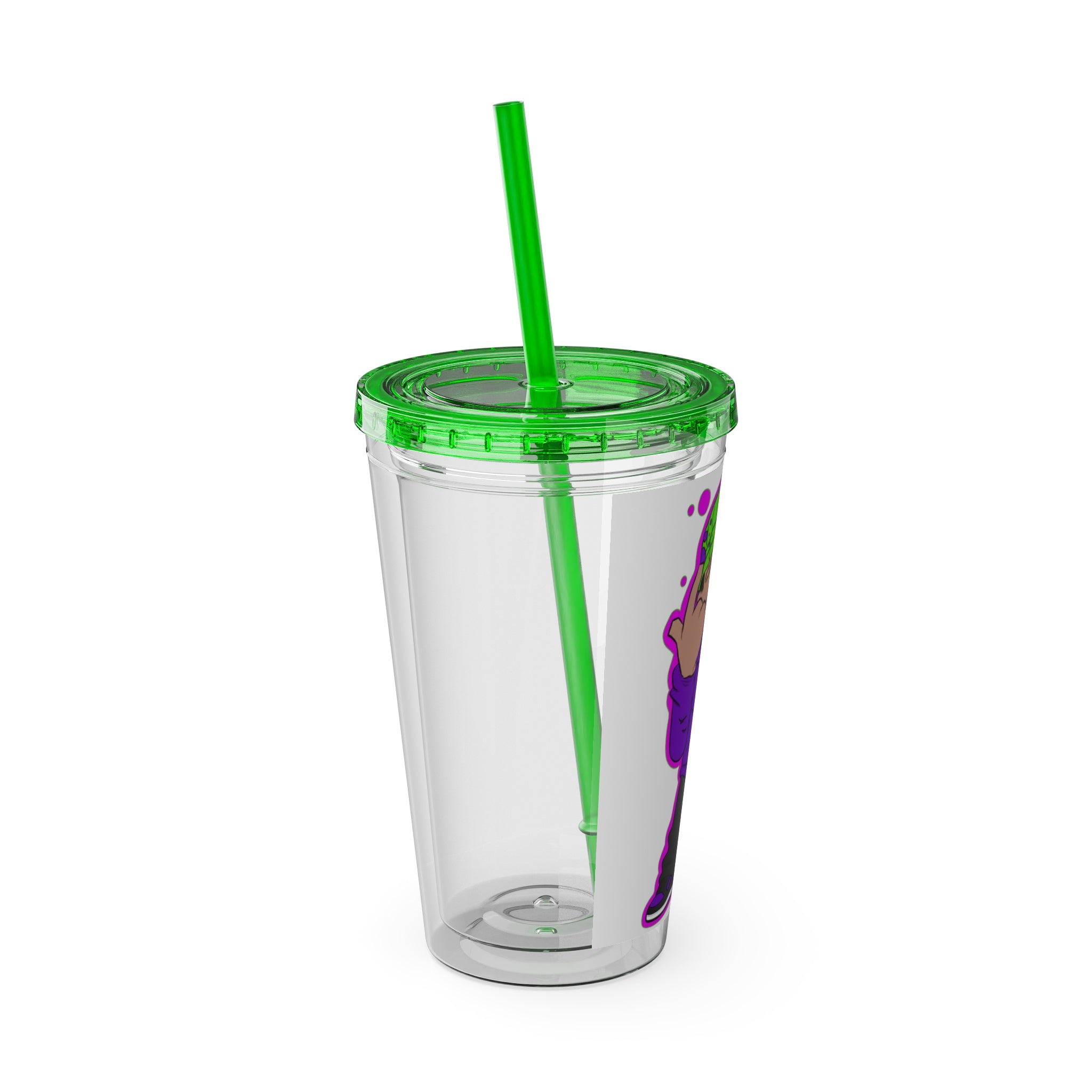 Sunsplash Tumbler with Straw, 16oz