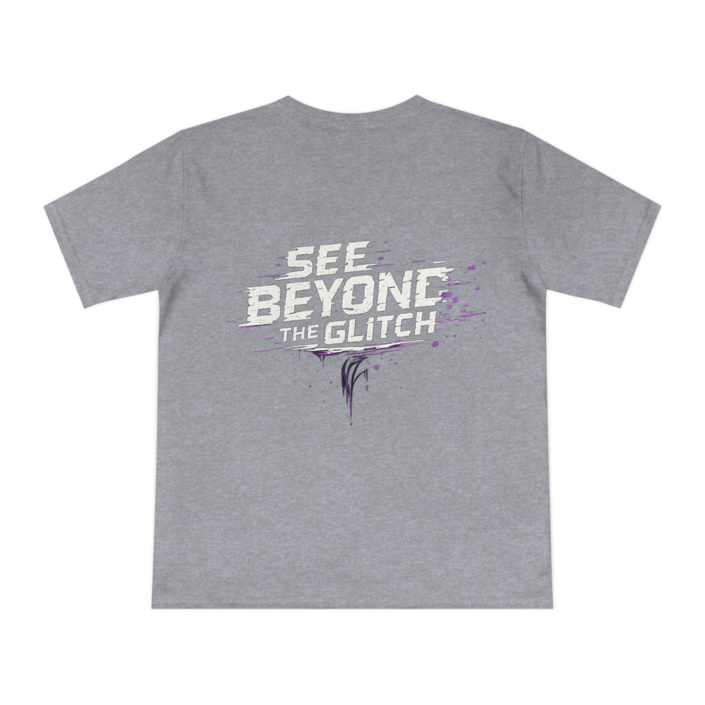 See Beyond The Glitch | Organic Cotton Tee 👁️👑⚡