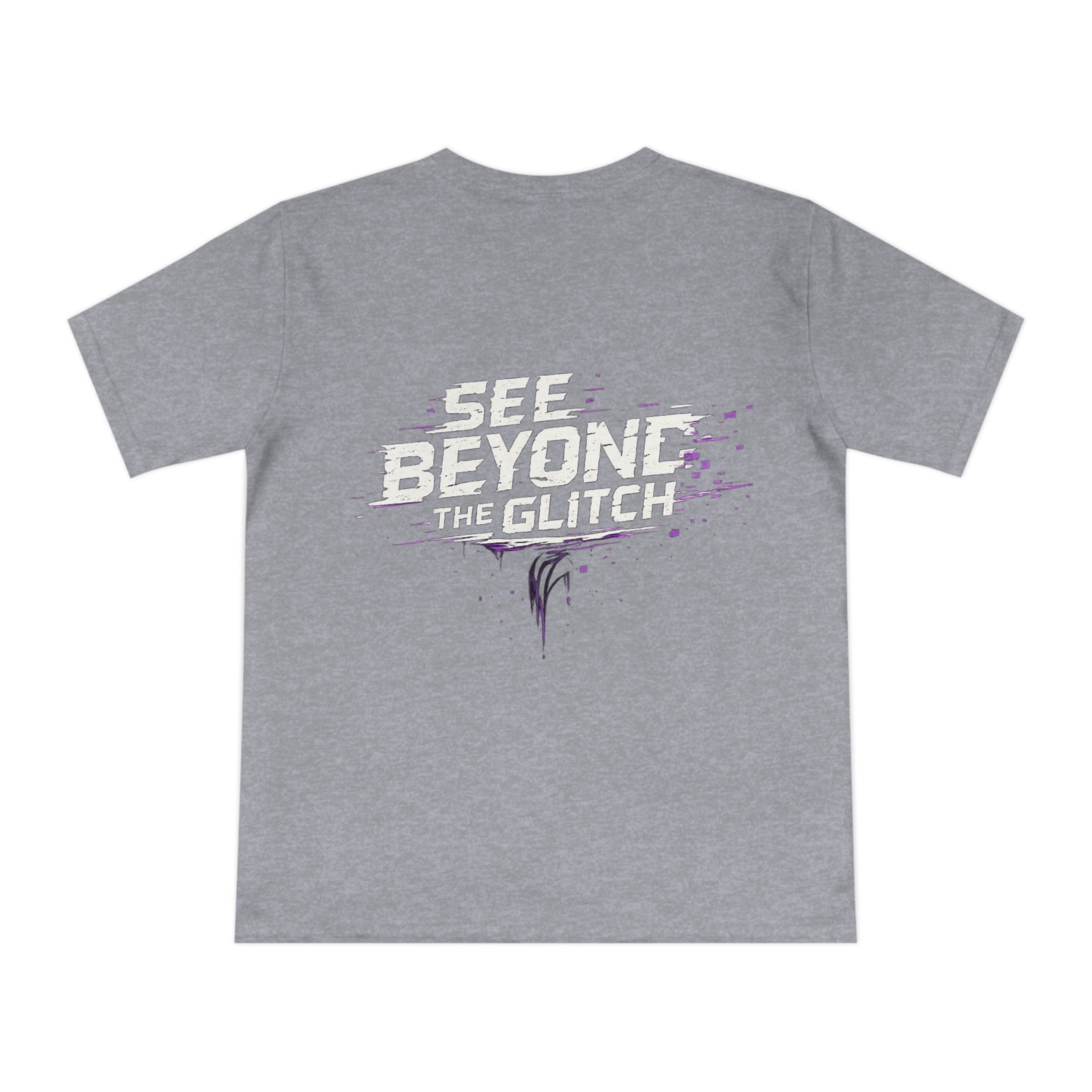 See Beyond The Glitch | Organic Cotton Tee 👁️👑⚡
