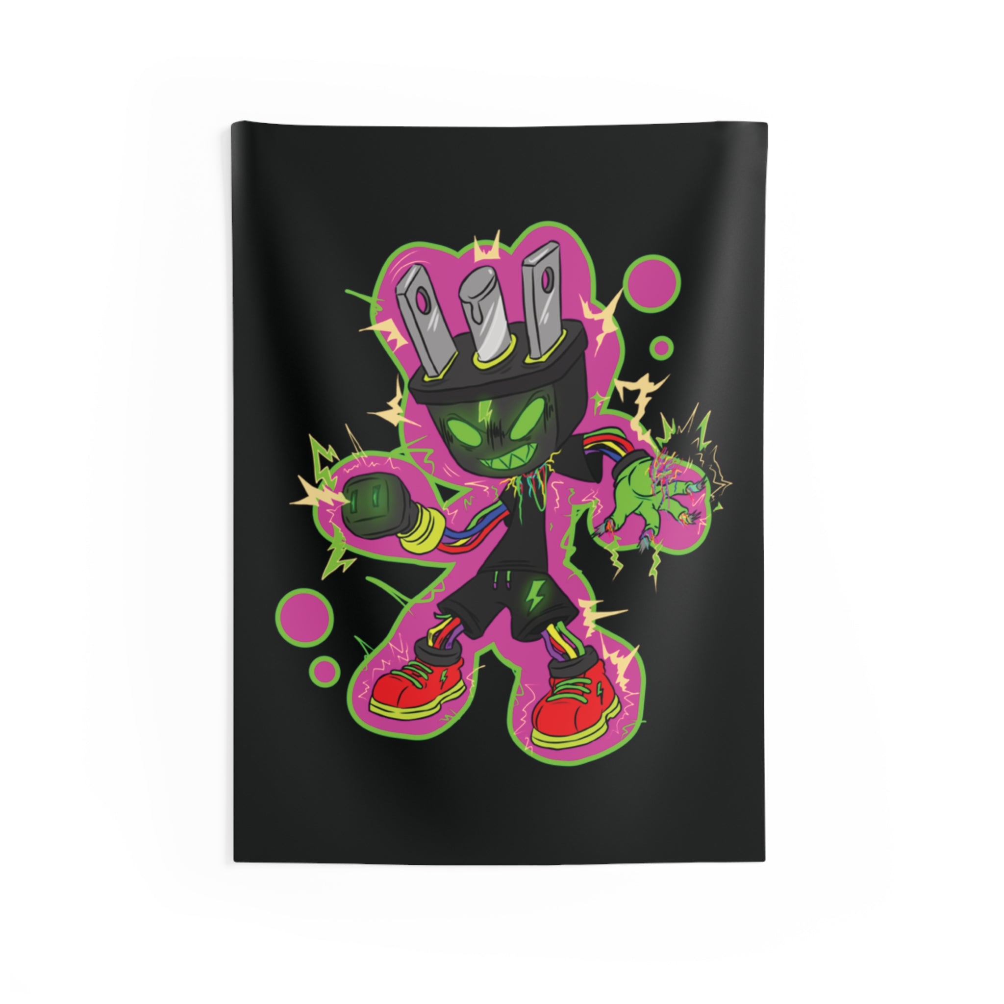 Splat Wall Tapestry | Neon Street Canvas