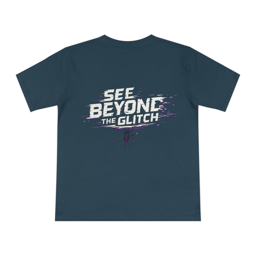 See Beyond The Glitch | Organic Cotton Tee 👁️👑⚡