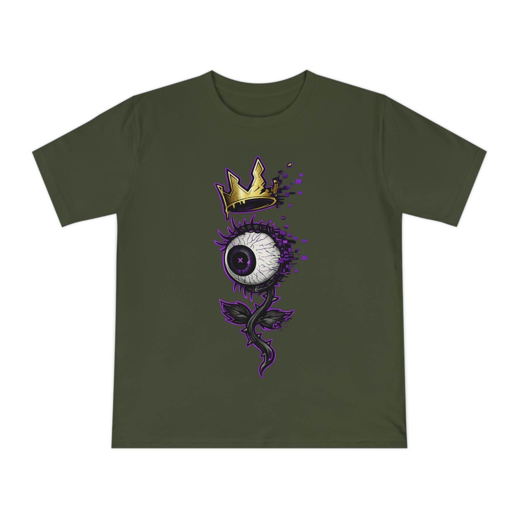 See Beyond The Glitch | Organic Cotton Tee 👁️👑⚡