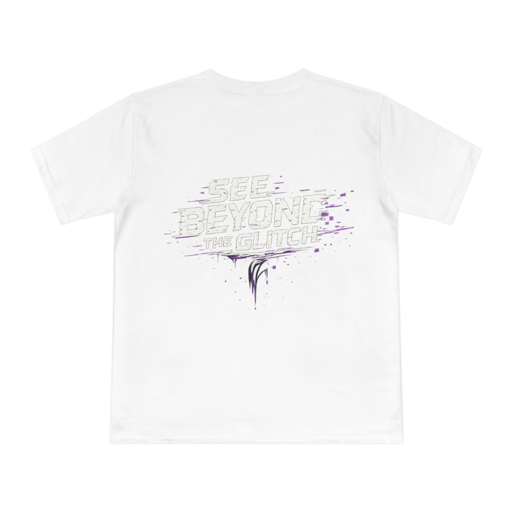 See Beyond The Glitch | Organic Cotton Tee 👁️👑⚡