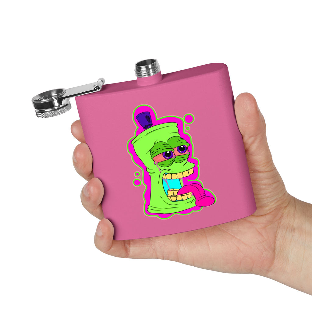 Stainless Steel Flask, 6oz