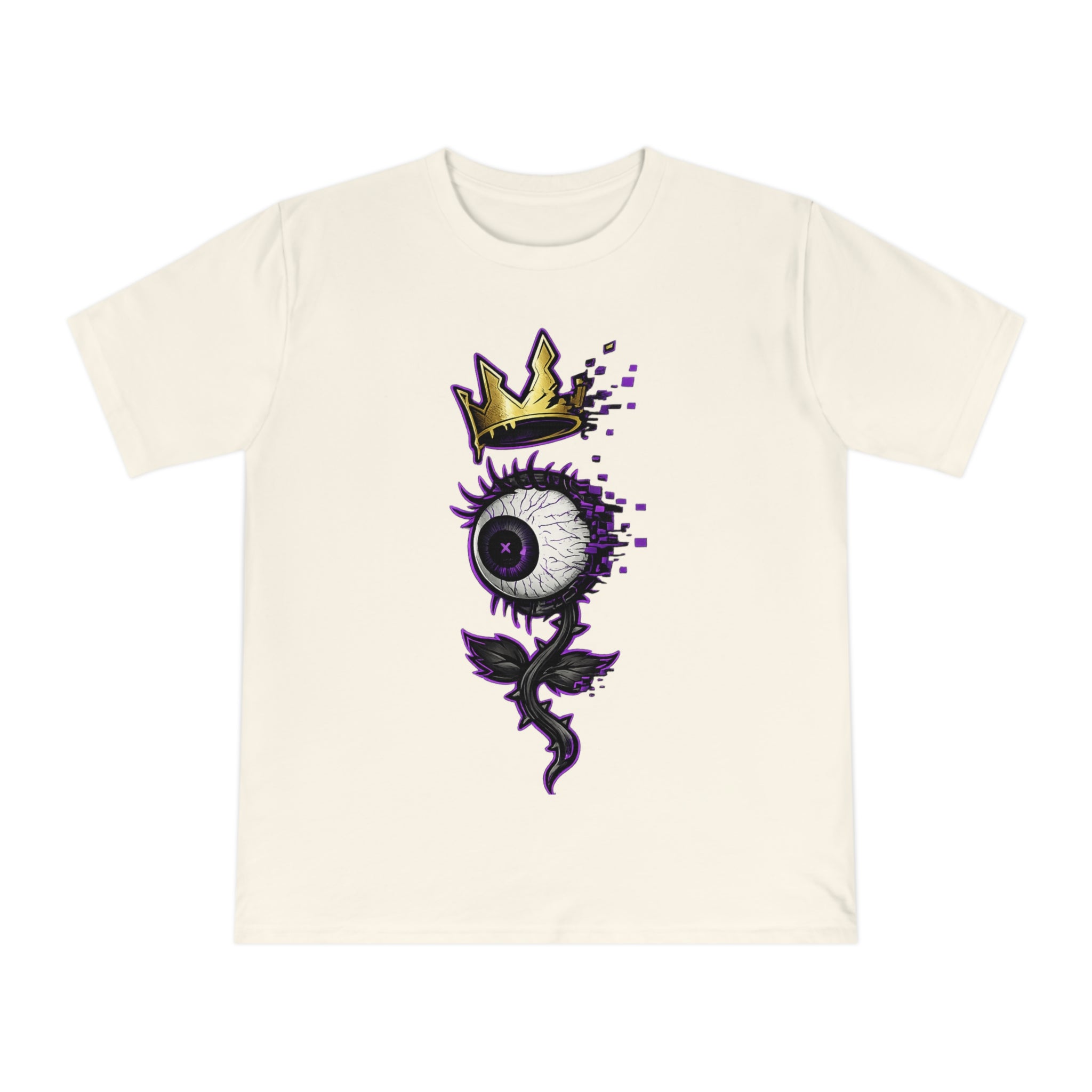 See Beyond The Glitch | Organic Cotton Tee 👁️👑⚡