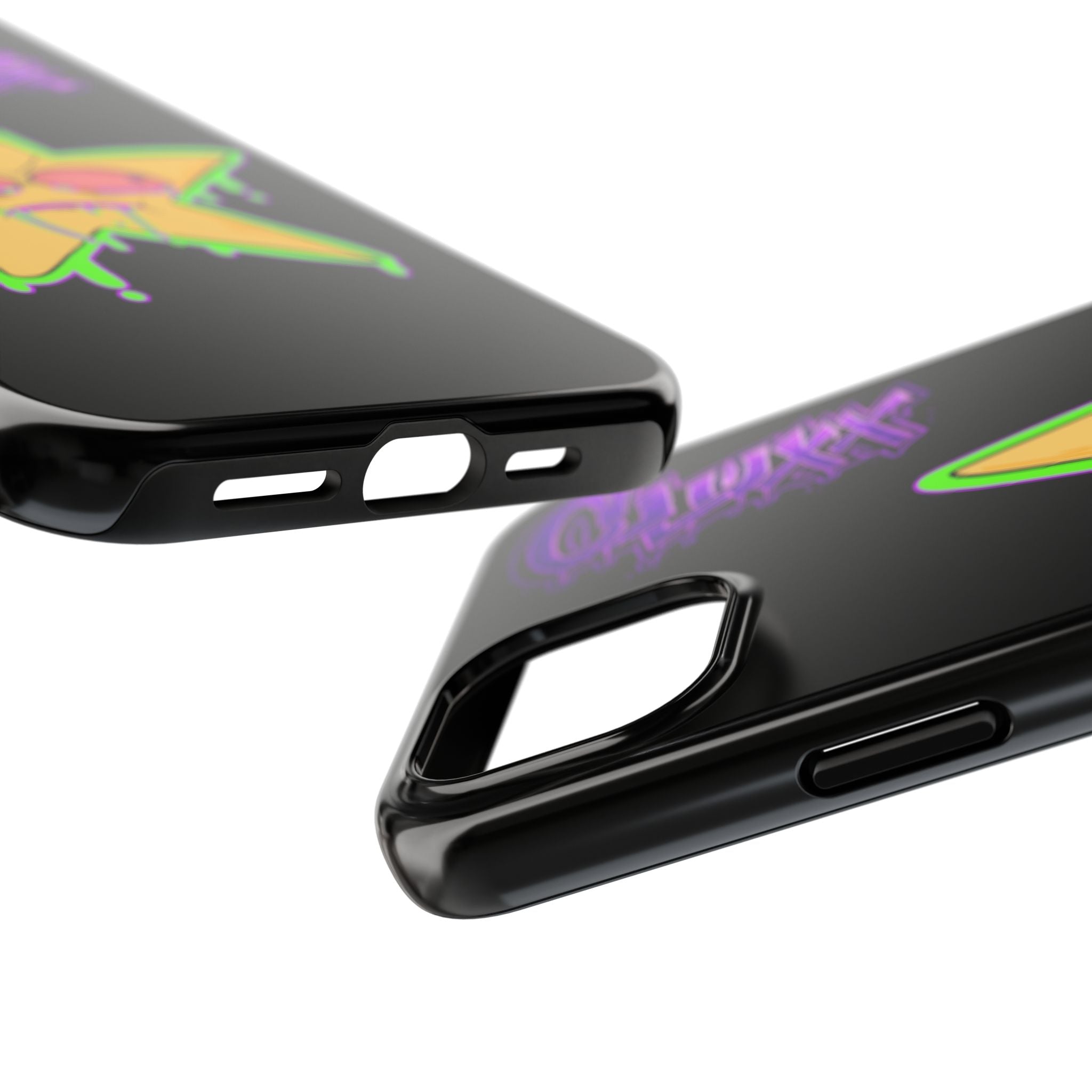 Benny The Star & CLUXX Phone Case,  Black Graphic Phone Case.