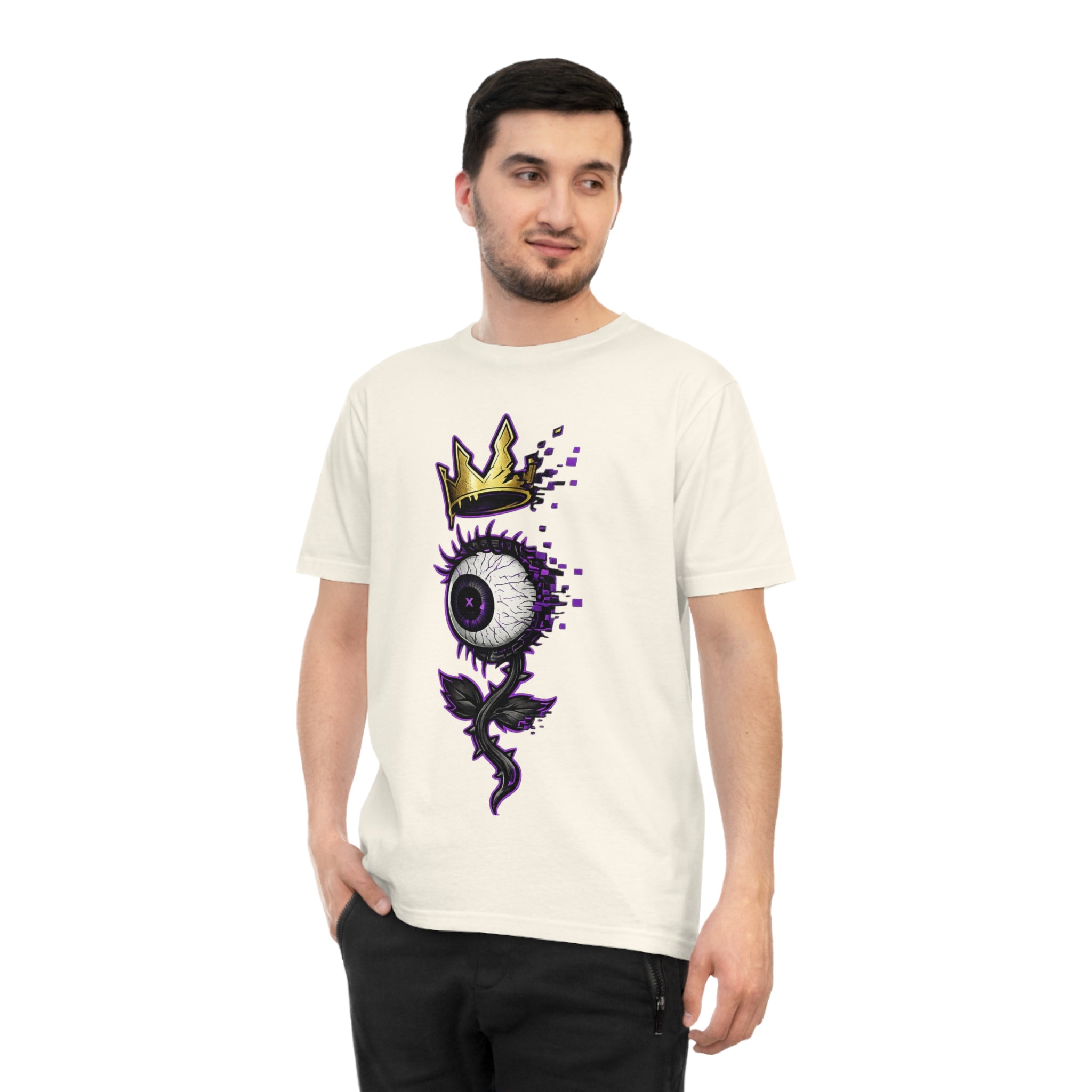 See Beyond The Glitch | Organic Cotton Tee 👁️👑⚡