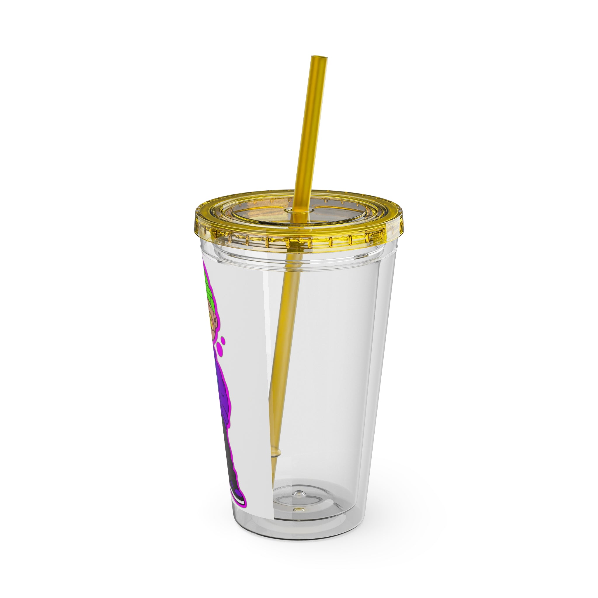 Sunsplash Tumbler with Straw, 16oz