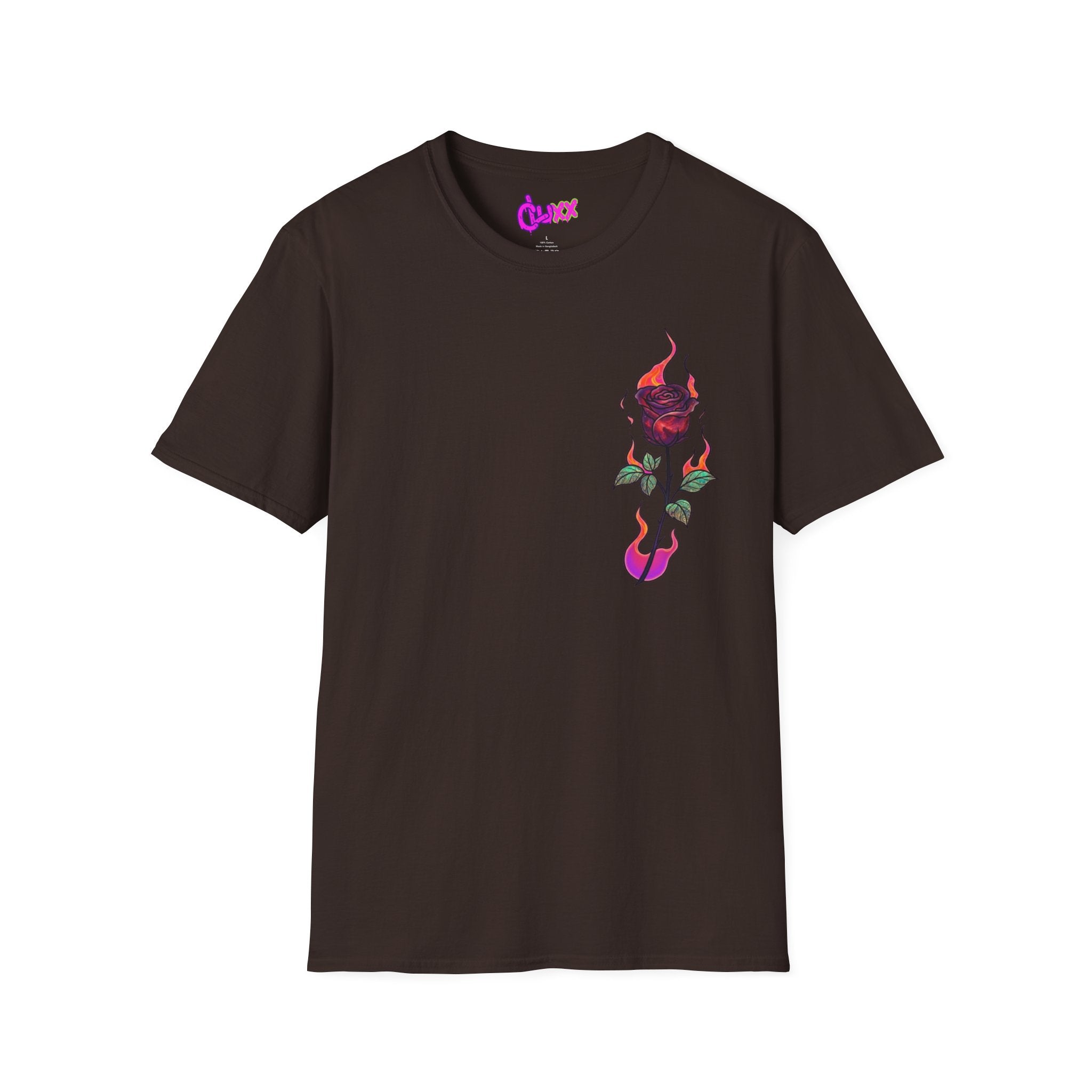 No Evil Graphic Tee – Burning Rose Streetwear T-Shirt