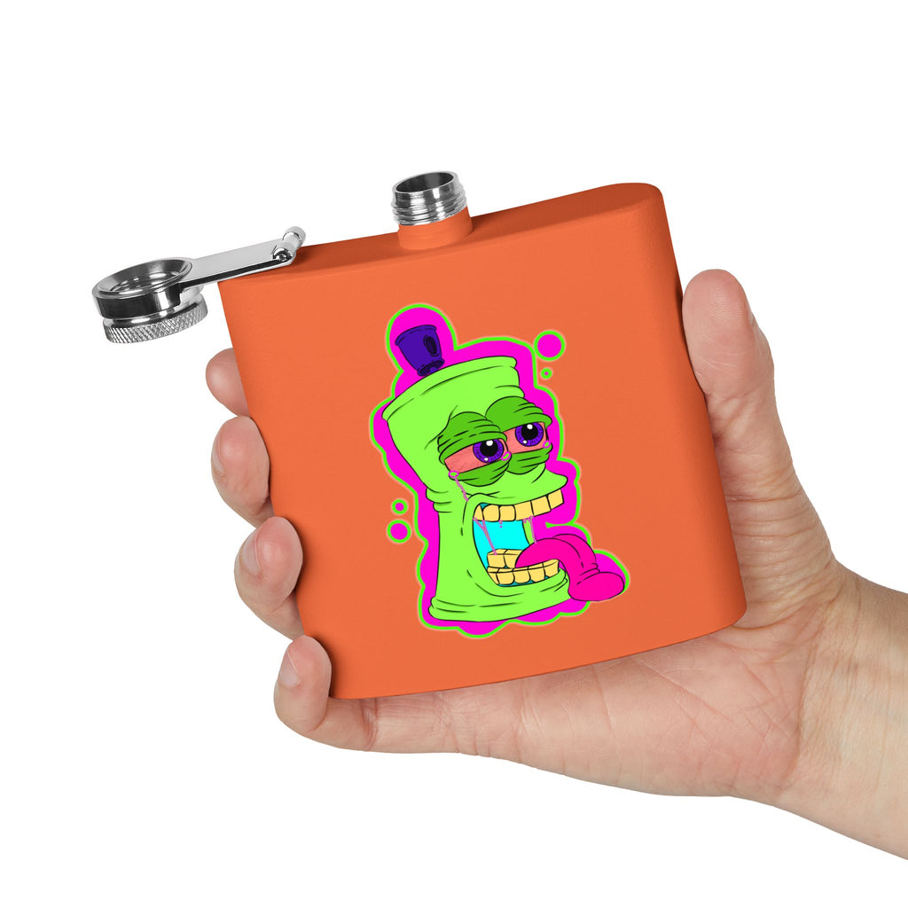 Stainless Steel Flask, 6oz
