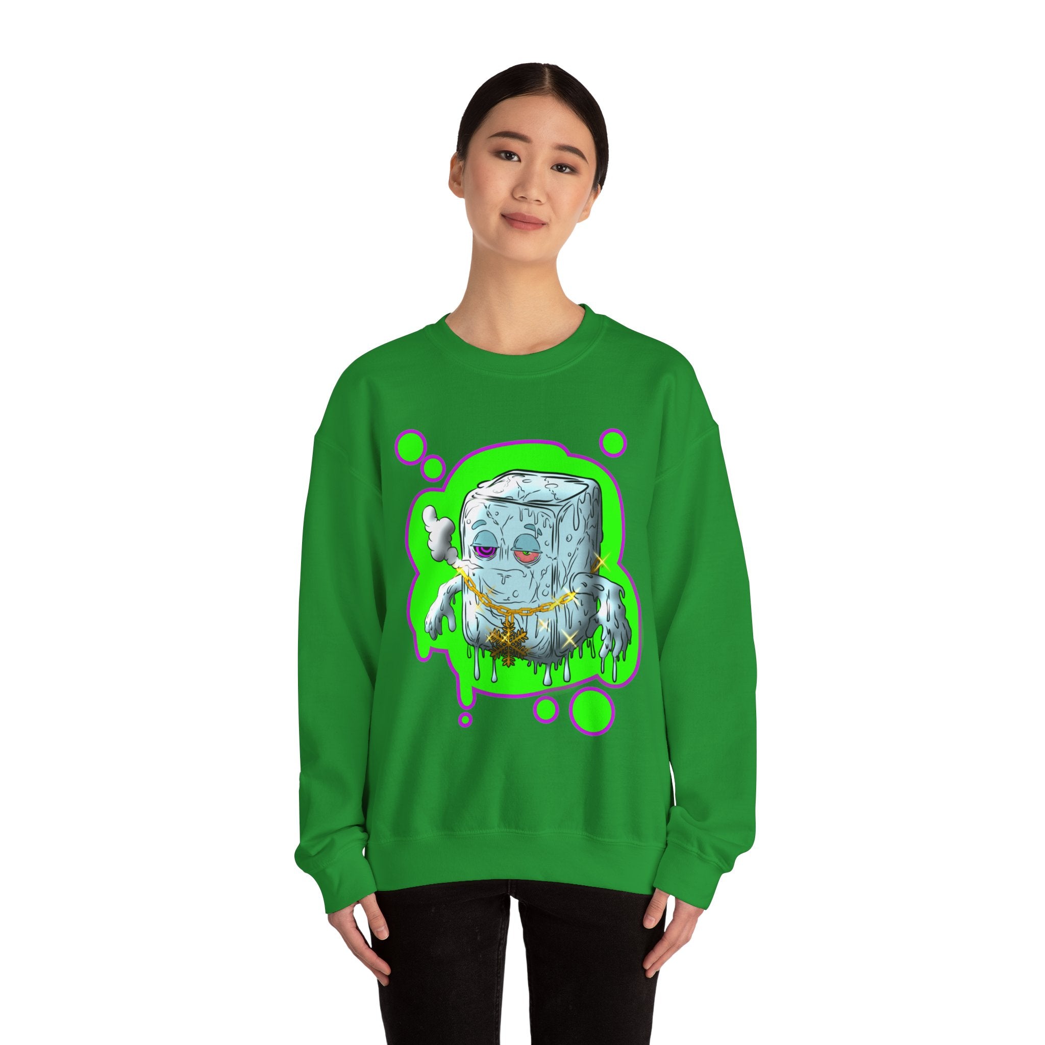 Zero Crewneck | Frozen Composure Design