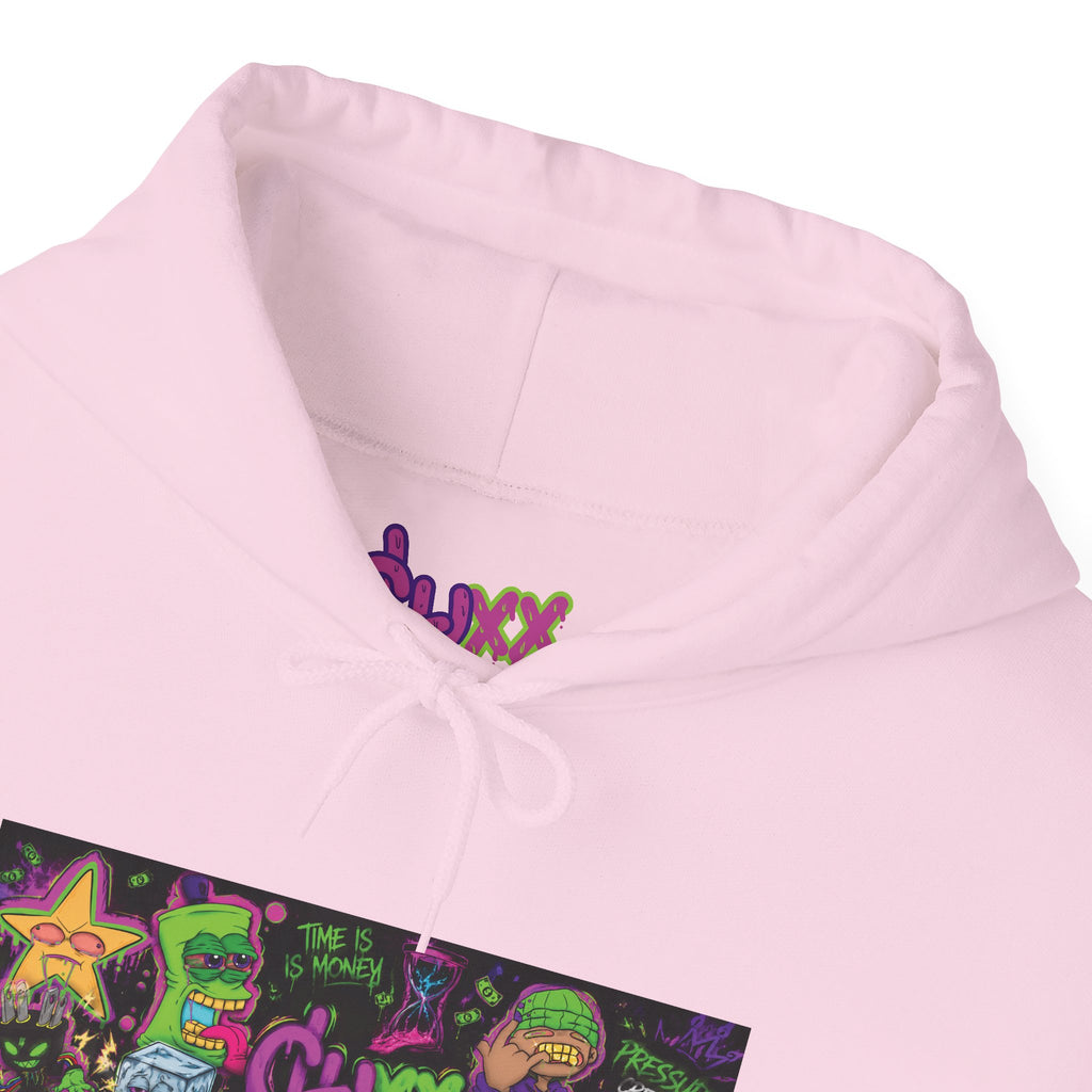 CL LUXX See Beyond The Glitch Graphic Streetwear Hoodie