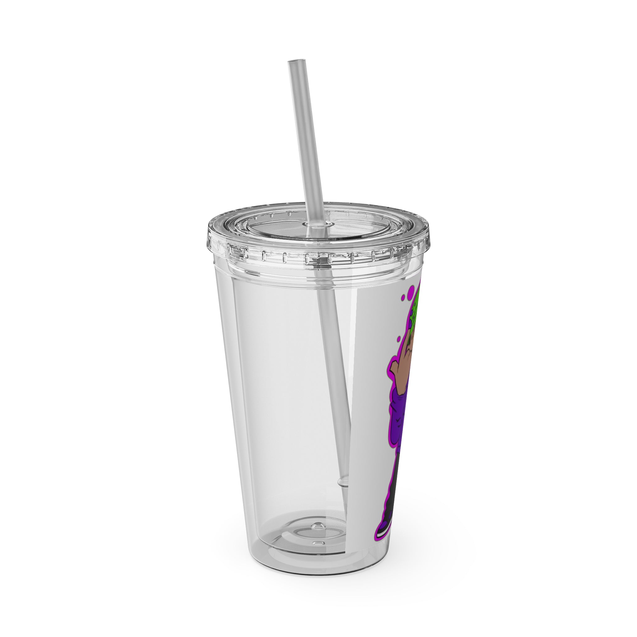 Sunsplash Tumbler with Straw, 16oz