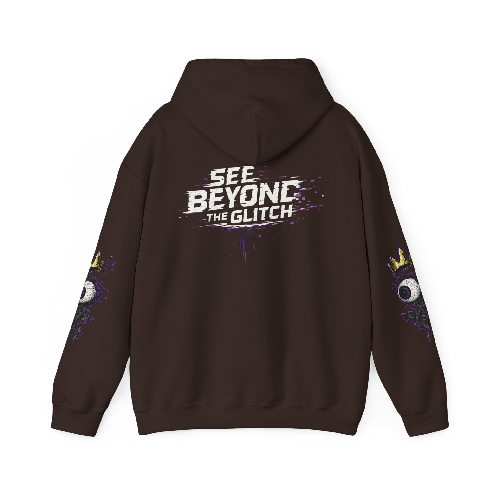 CL LUXX See Beyond The Glitch Graphic Streetwear Hoodie