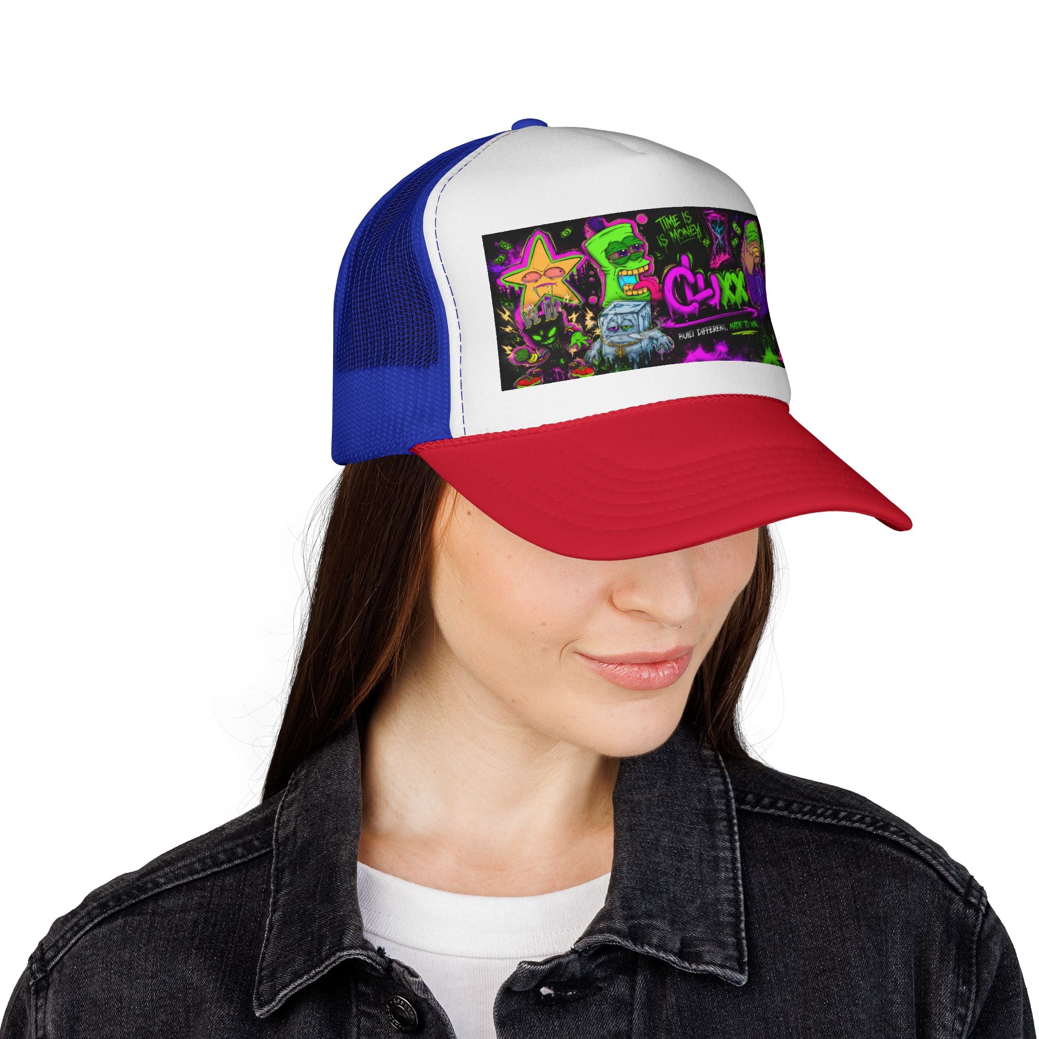 CL LUXX Universe Trucker Cap | Built Different. Made To Win.