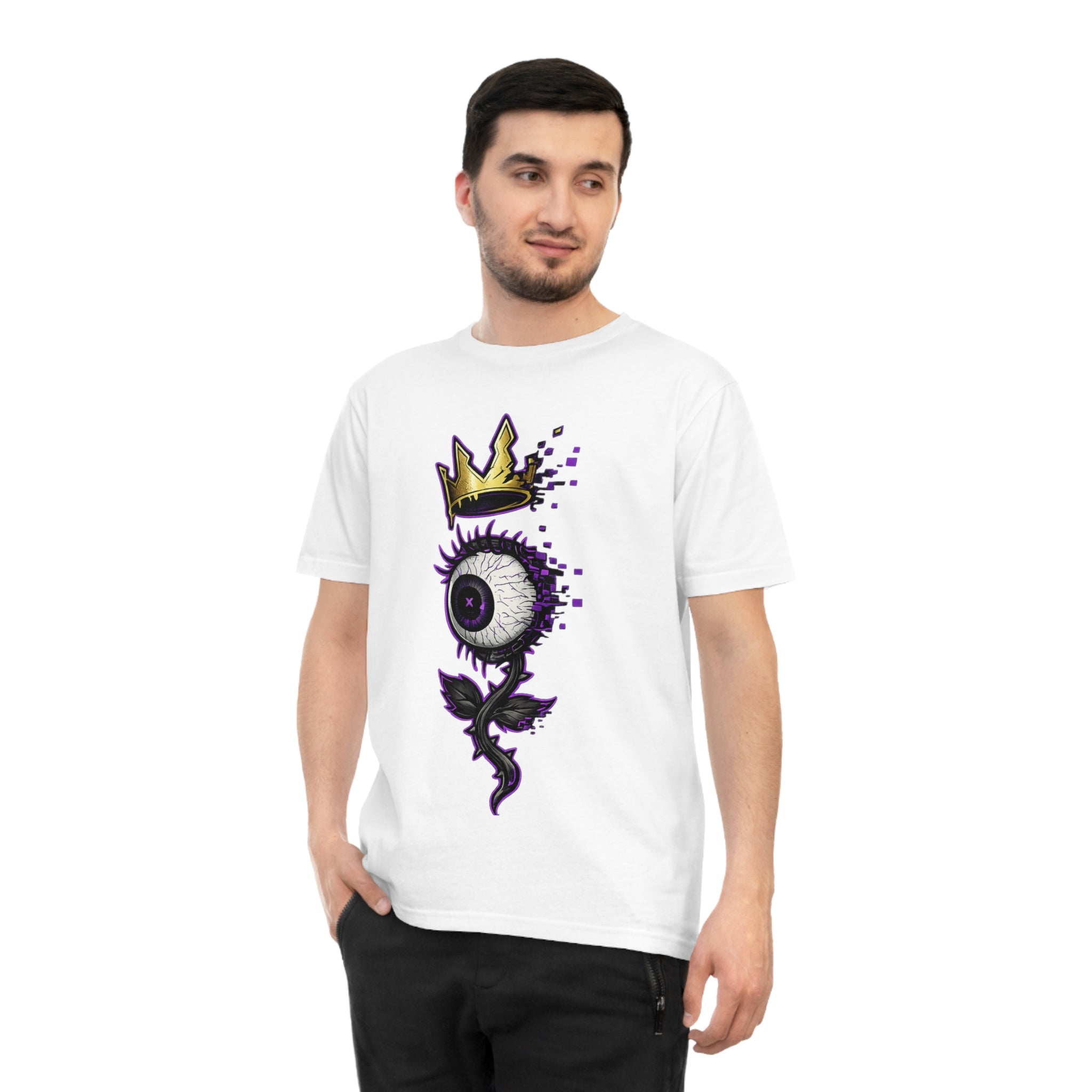 See Beyond The Glitch | Organic Cotton Tee 👁️👑⚡
