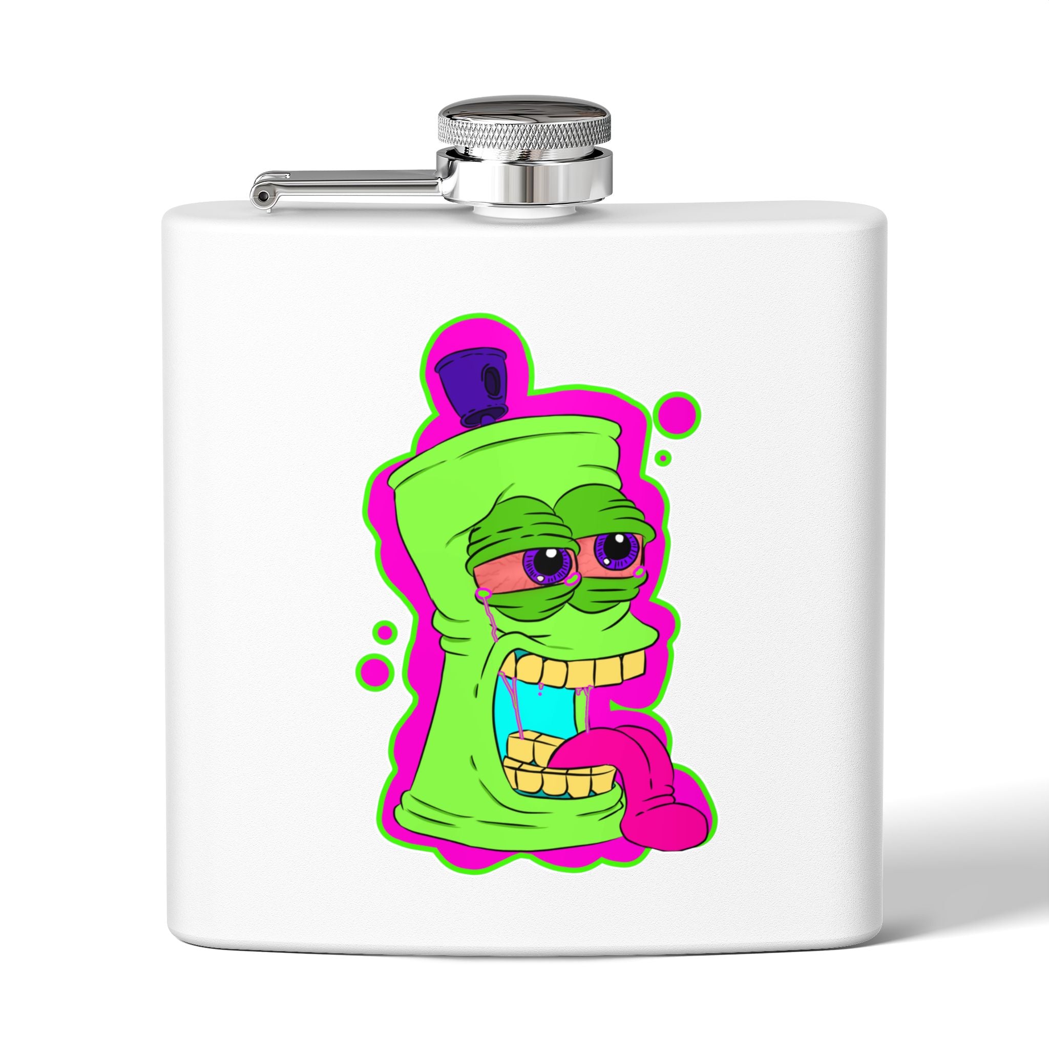 Stainless Steel Flask, 6oz