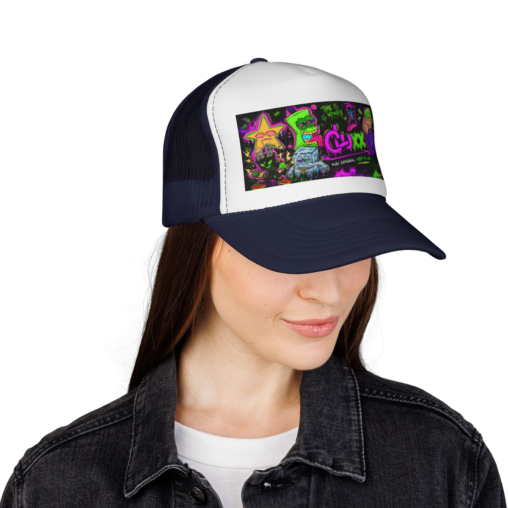 CL LUXX Universe Trucker Cap | Built Different. Made To Win.