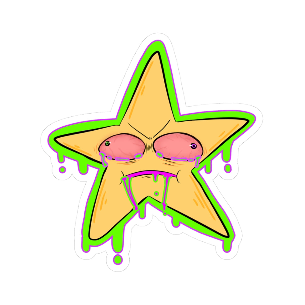 Benny The Star Sticker