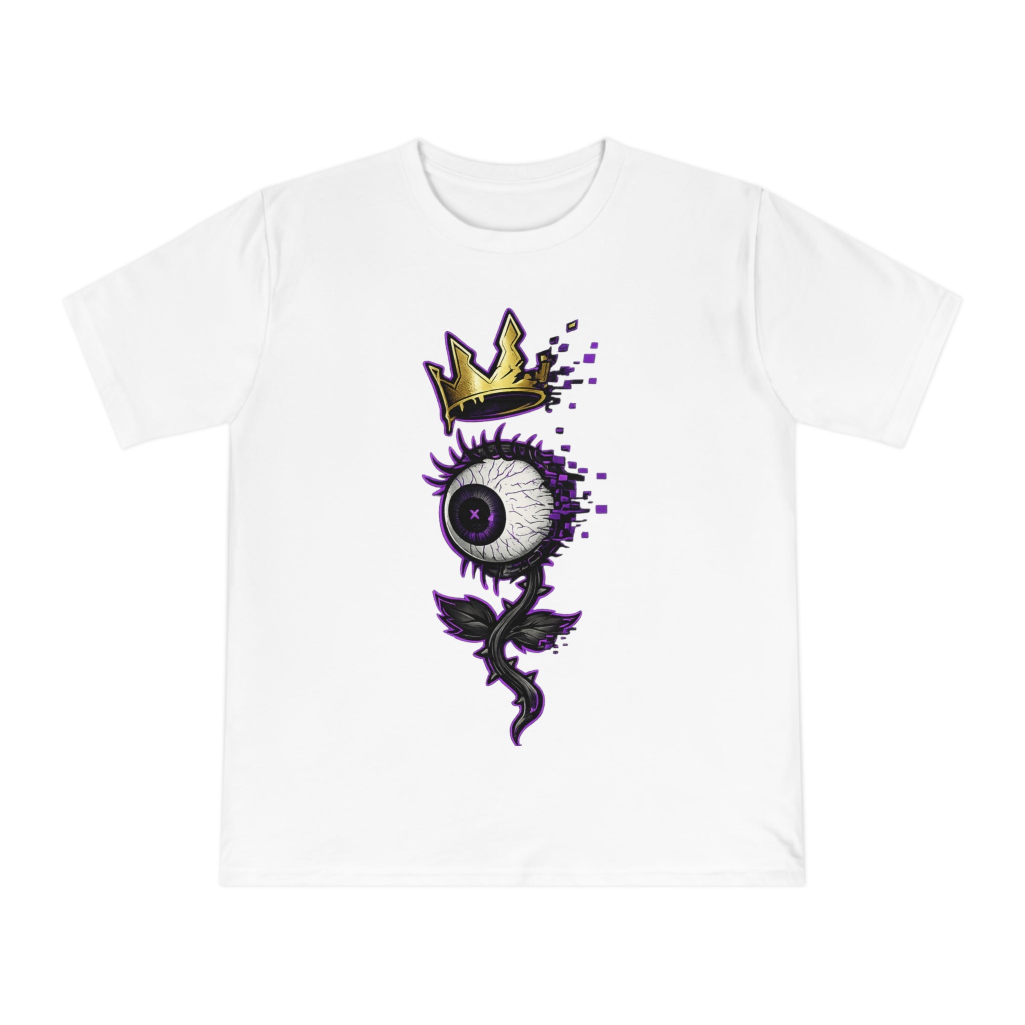 See Beyond The Glitch | Organic Cotton Tee 👁️👑⚡