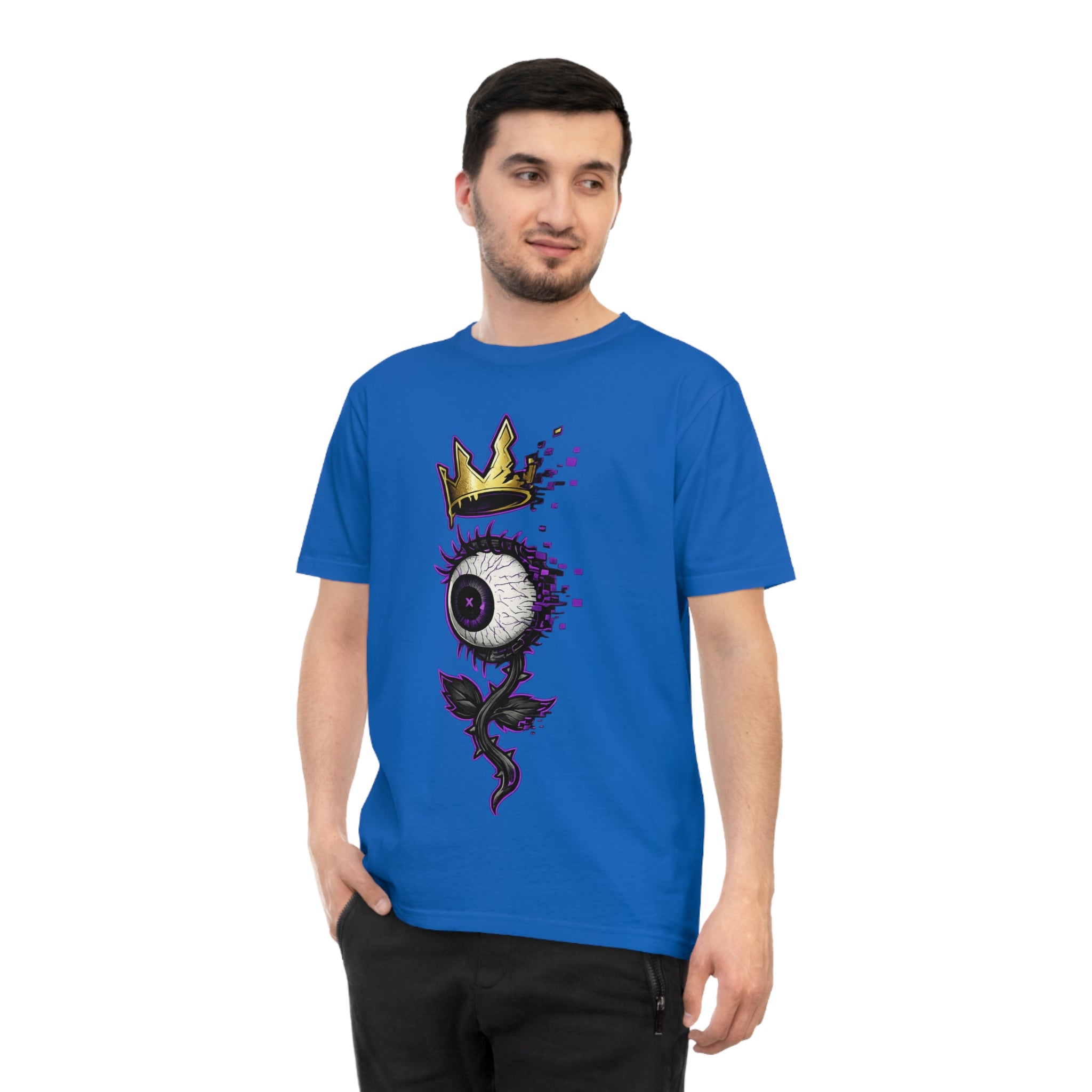 See Beyond The Glitch | Organic Cotton Tee 👁️👑⚡