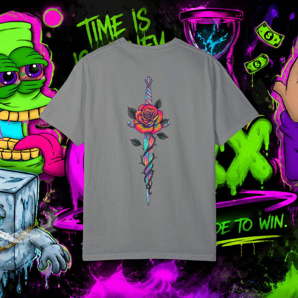 Loyalty Skull T-Shirt — Back Dagger Graphic