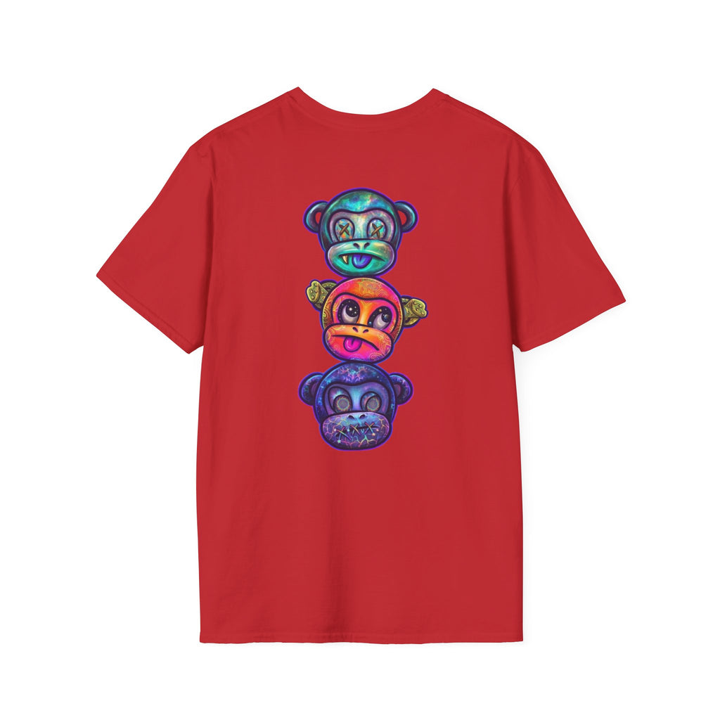 No Evil Graphic Tee – Burning Rose Streetwear T-Shirt