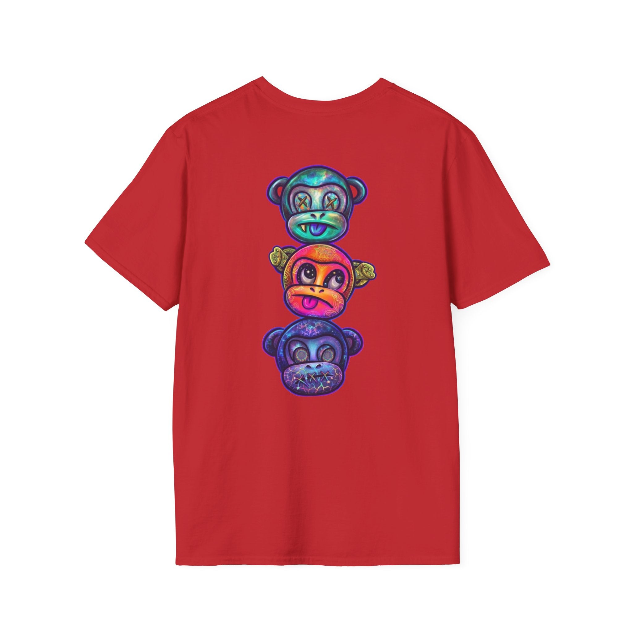 No Evil Graphic Tee – Burning Rose Streetwear T-Shirt