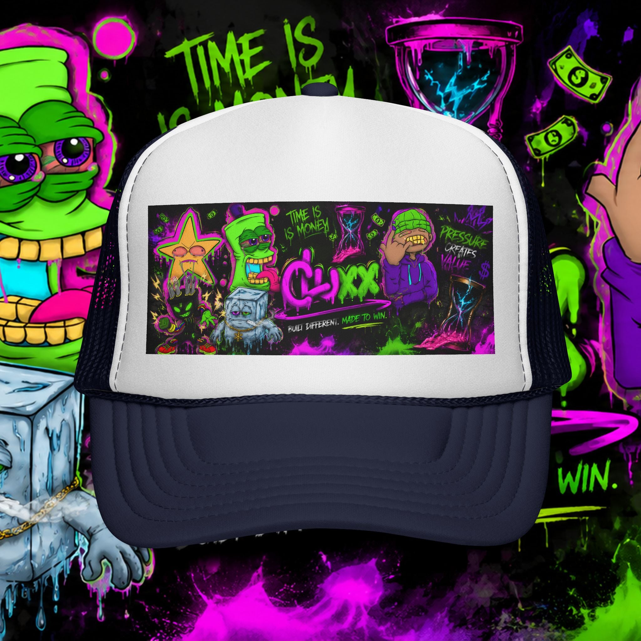 CL LUXX Universe Trucker Cap | Built Different. Made To Win.