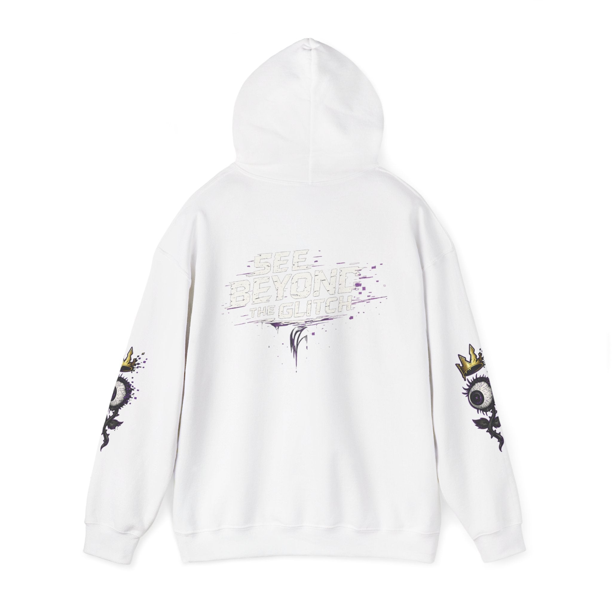 CL LUXX See Beyond The Glitch Graphic Streetwear Hoodie