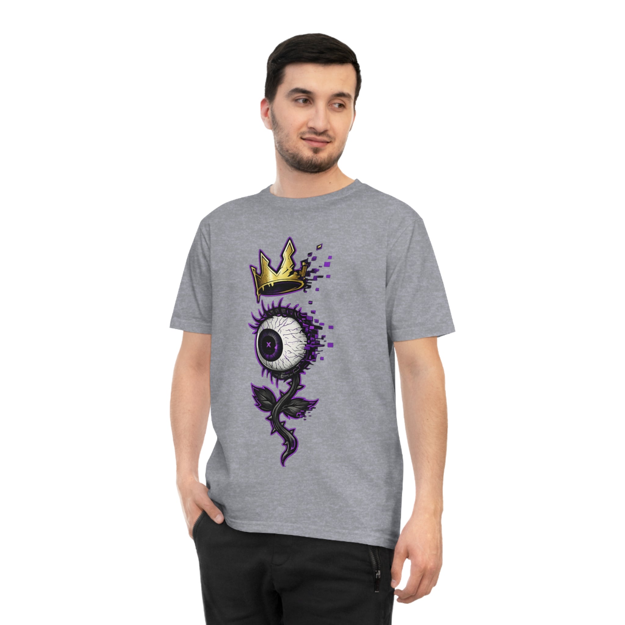 See Beyond The Glitch | Organic Cotton Tee 👁️👑⚡