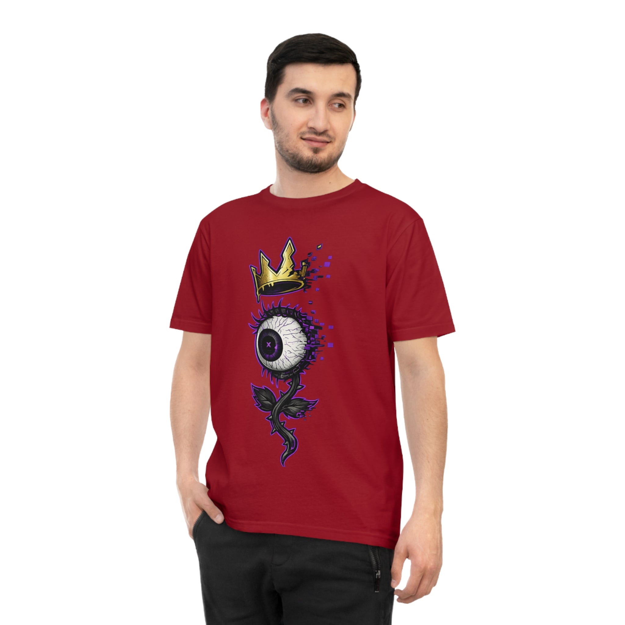 See Beyond The Glitch | Organic Cotton Tee 👁️👑⚡