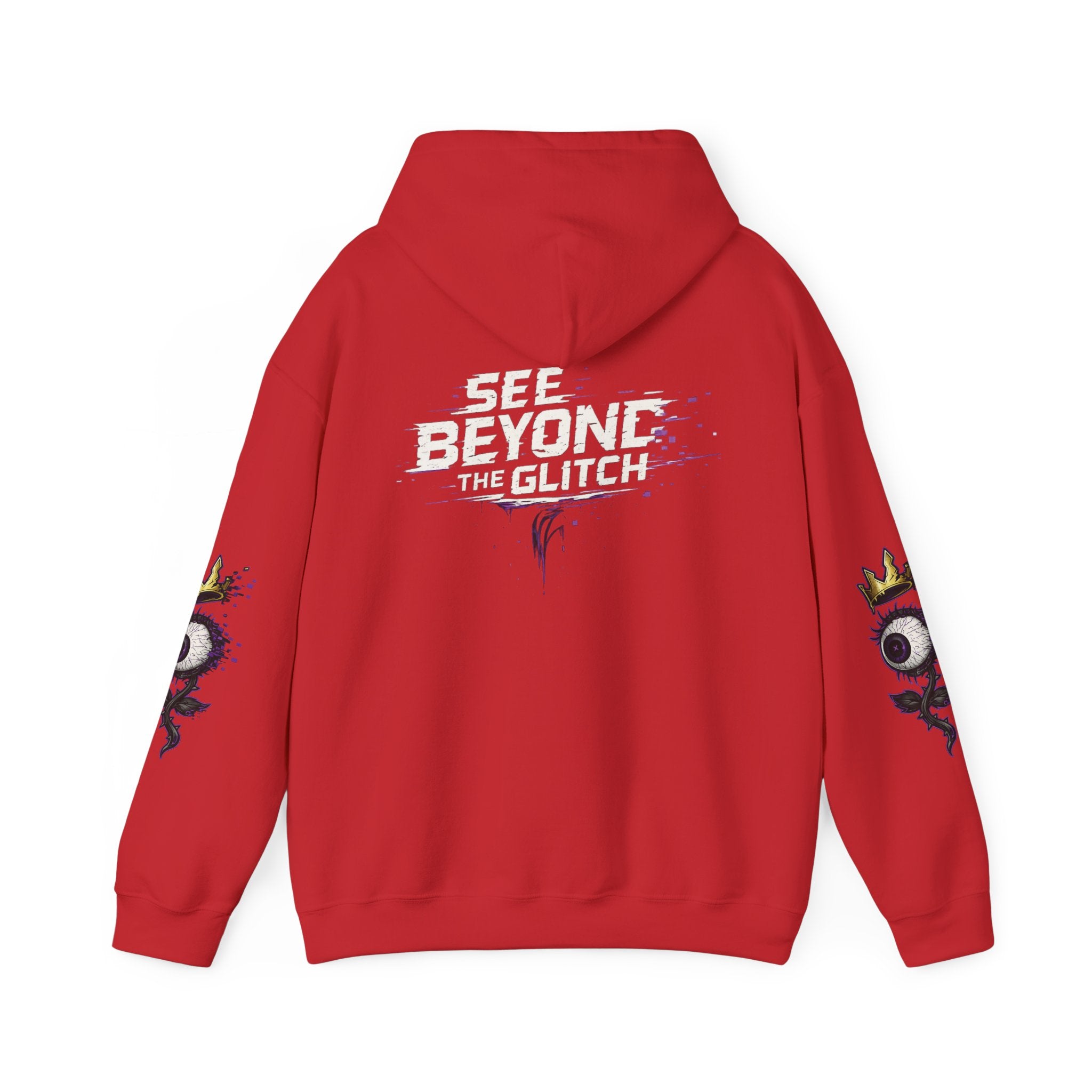CL LUXX See Beyond The Glitch Graphic Streetwear Hoodie