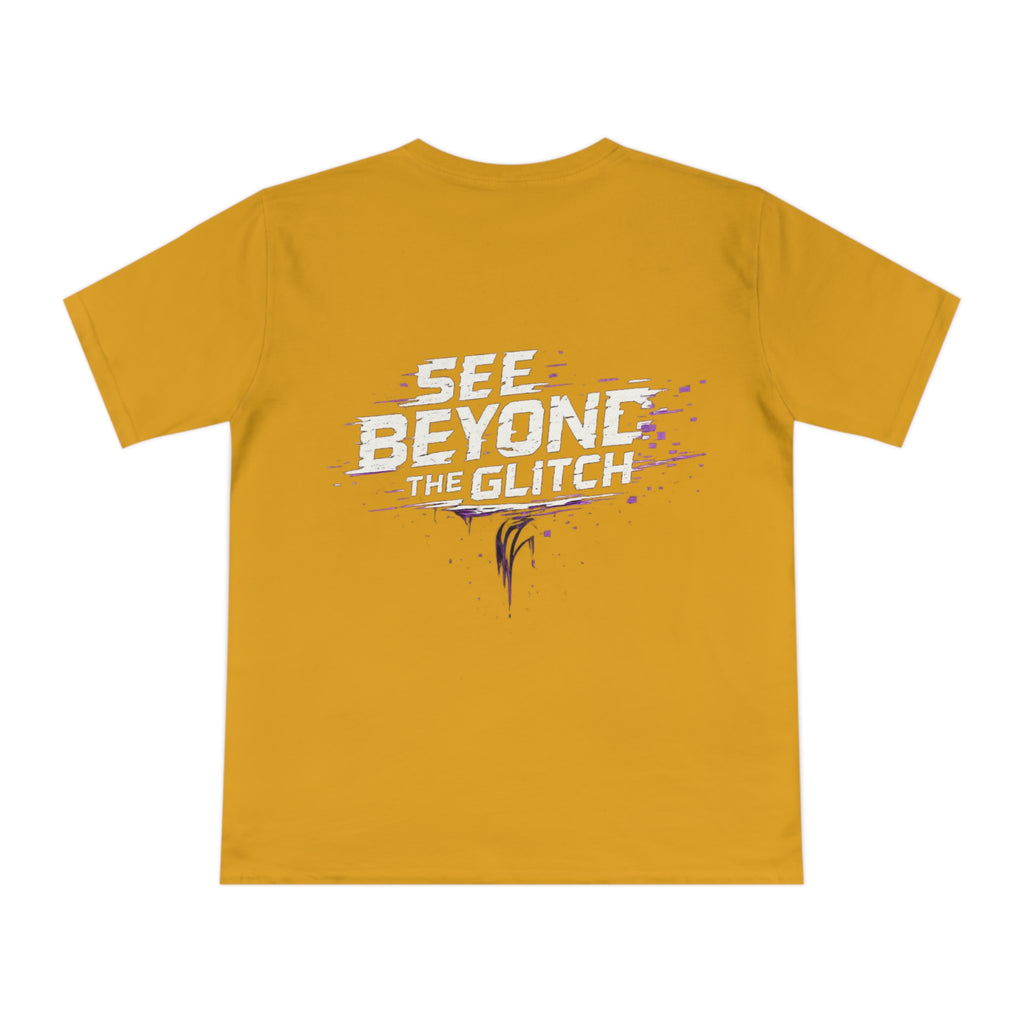 See Beyond The Glitch | Organic Cotton Tee 👁️👑⚡