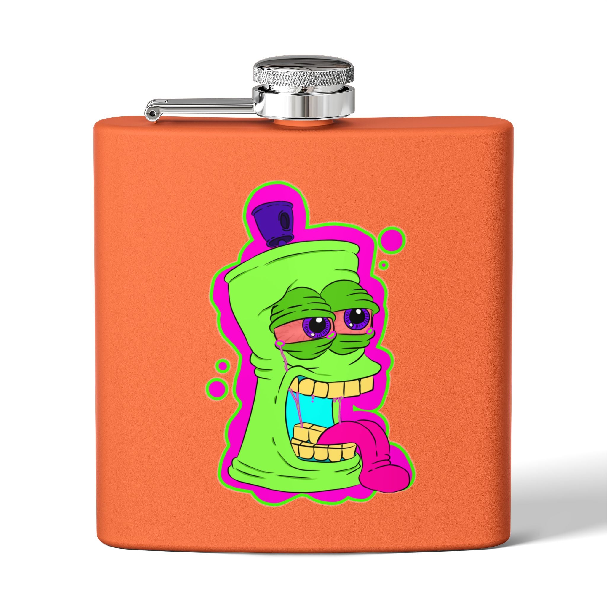 Stainless Steel Flask, 6oz